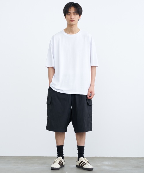 SINSS（シンス）の「Dry touch loose t-shirt / ドライタッチルーズTシャツ（Tシャツ/カットソー・メンズ・ホワイト/ブラック/ネイビー・SMALL/MEDIUM/LARGE）」の10枚目の写真