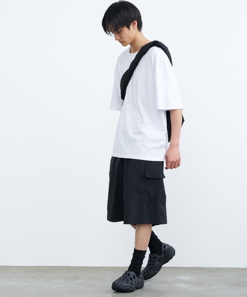 SINSS（シンス）の「Dry touch loose t-shirt / ドライタッチルーズTシャツ（Tシャツ/カットソー・メンズ・ホワイト/ブラック/ネイビー・SMALL/MEDIUM/LARGE）」の17枚目の写真