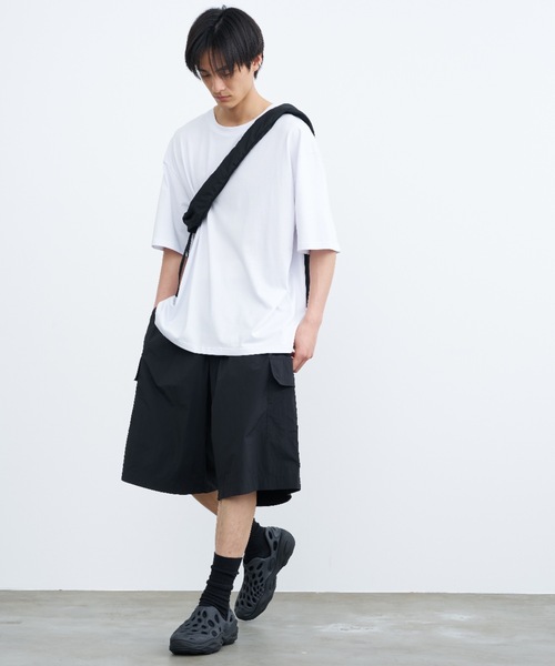 SINSS（シンス）の「Dry touch loose t-shirt / ドライタッチルーズTシャツ（Tシャツ/カットソー・メンズ・ホワイト/ブラック/ネイビー・SMALL/MEDIUM/LARGE）」の11枚目の写真