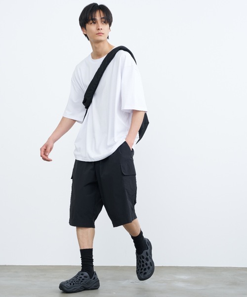 SINSS（シンス）の「Dry touch loose t-shirt / ドライタッチルーズTシャツ（Tシャツ/カットソー・メンズ・ホワイト/ブラック/ネイビー・SMALL/MEDIUM/LARGE）」の12枚目の写真