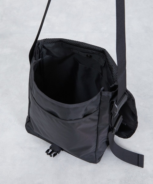 SLOW スロウ / ECOLON OX-messenger bag S- テフロン撥水