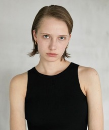 【LA PEAU DE GEM】パット付きアメスリニット