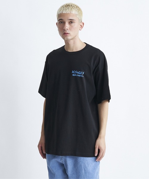 DC SHOES(ディーシーシューズ)の「24 SKATE SKULL SS/DCバックプリント半袖Tシャツ(Tシャツ/カットソー・メンズ・ブラック/ホワイト/サンドベージュ/ブラック系その他・MEDIUM/LARGE/X-LARGE)」の8枚目の写真