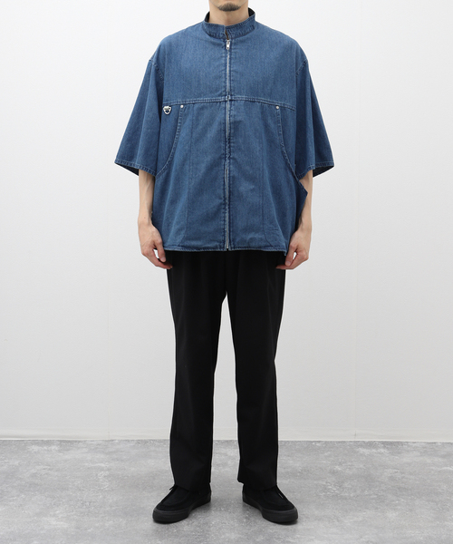 B.C STOCK(ベーセーストック)の「P of E PLANTER DENIM シャツ(シャツ/ブラウス・メンズ・ブルー/ブルー系その他・LARGE/MEDIUM)」の19枚目の写真
