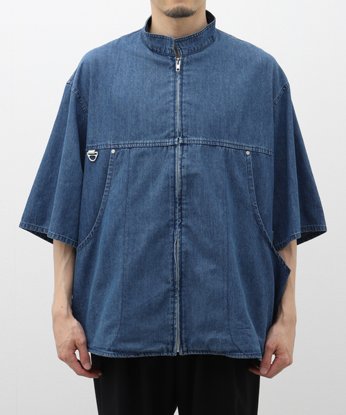 B.C STOCK(ベーセーストック)の「P of E PLANTER DENIM シャツ(シャツ/ブラウス・メンズ・ブルー/ブルー系その他・LARGE/MEDIUM)」の13枚目の写真