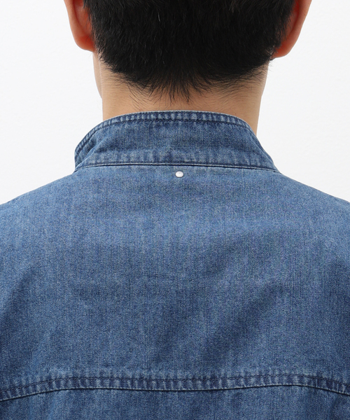 B.C STOCK(ベーセーストック)の「P of E PLANTER DENIM シャツ(シャツ/ブラウス・メンズ・ブルー/ブルー系その他・LARGE/MEDIUM)」の17枚目の写真