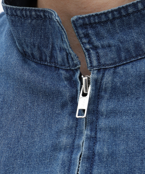 B.C STOCK(ベーセーストック)の「P of E PLANTER DENIM シャツ(シャツ/ブラウス・メンズ・ブルー/ブルー系その他・LARGE/MEDIUM)」の8枚目の写真