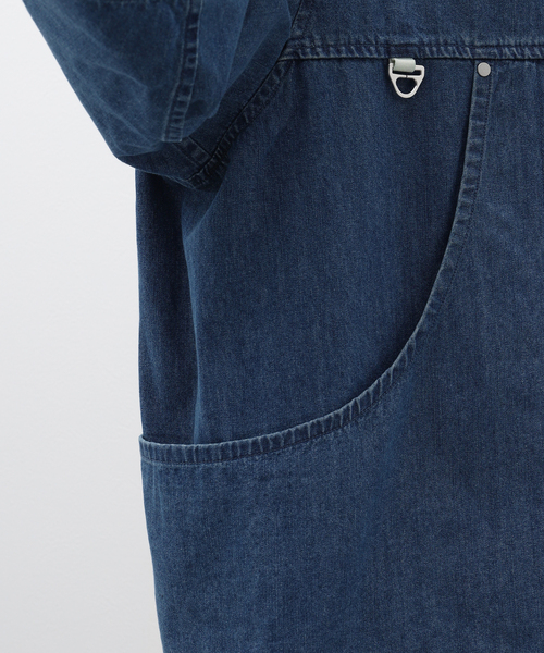 B.C STOCK(ベーセーストック)の「P of E PLANTER DENIM シャツ(シャツ/ブラウス・メンズ・ブルー/ブルー系その他・LARGE/MEDIUM)」の10枚目の写真
