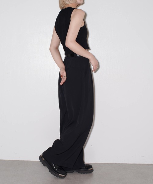 Lui's（ルイス）の「【mi-企画】ニットタンクトップ（Tシャツ/カットソー・レディース・ブラック/ホワイト/グレー・M/S）」の20枚目の写真