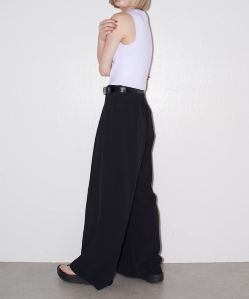 Lui's（ルイス）の「【mi-企画】ニットタンクトップ（Tシャツ/カットソー・レディース・ブラック/ホワイト/グレー・M/S）」の10枚目の写真