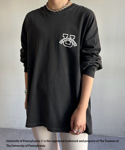 tシャツ 「別注」GOOD ROCK SPEED / カレッジ ロングスリーブ Tシャツ レディース 別注】＜GOOD ROCK SPEED＞LIFE PC ロングスリーブ Tシャツ