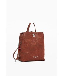 Desigual | DEJAVU SUMY MINI PUエンボスペイズリー バックパックミニ ブラック(バックパック/リュック)