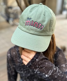 mi via loca | 【newhattan】刺繍CAP・NOT YOURS/MINT! 【PT NO. MVL041/042 ※2A】(キャップ)