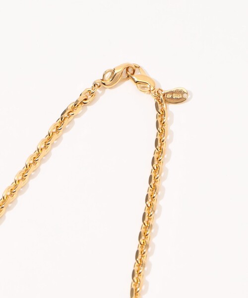 IRIS47（イリスフォーセブン）の「IRIS47 glass チェーンネックレス（ネックレス・レディース・ゴールド・FREE）」の4枚目の写真