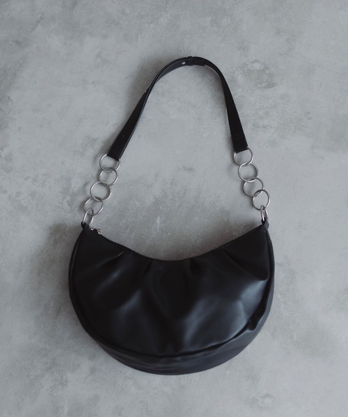 epnok(エプノック)の「ミカヅキショルダーBAG(ショルダーバッグ・メンズ・ブラック・ONE SIZE)」の4枚目の写真