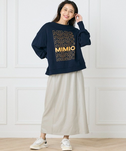 INED CLARO（イネドクラロ）の「ヴィンテージラメナロースカート（スカート・レディース・サンドグレー/ブラウン・フリー）」の10枚目の写真