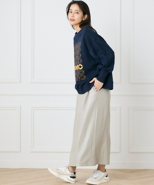 INED CLARO（イネドクラロ）の「ヴィンテージラメナロースカート（スカート・レディース・サンドグレー/ブラウン・フリー）」の11枚目の写真