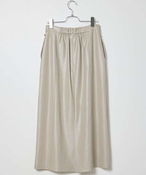 INED CLARO（イネドクラロ）の「ヴィンテージラメナロースカート（スカート・レディース・サンドグレー/ブラウン・フリー）」の20枚目の写真
