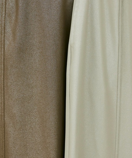 INED CLARO（イネドクラロ）の「ヴィンテージラメナロースカート（スカート・レディース・サンドグレー/ブラウン・フリー）」の21枚目の写真