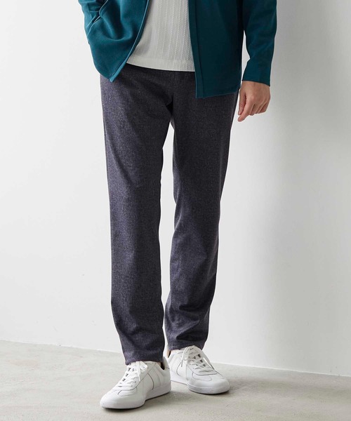 UNION STATION(ユニオンステーション)の「きちんと見えるラクチン スラックスパンツ(スラックス・メンズ・ダークネイビー/ネイビー/ダークグレー/ネイビー系/ブルーグレー・M/L/S/LL)」の4枚目の写真