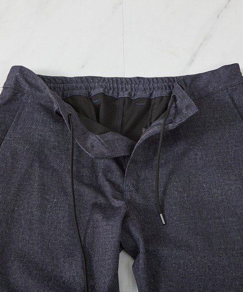UNION STATION(ユニオンステーション)の「きちんと見えるラクチン スラックスパンツ(スラックス・メンズ・ダークネイビー/ネイビー/ダークグレー/ネイビー系/ブルーグレー・M/L/S/LL)」の14枚目の写真