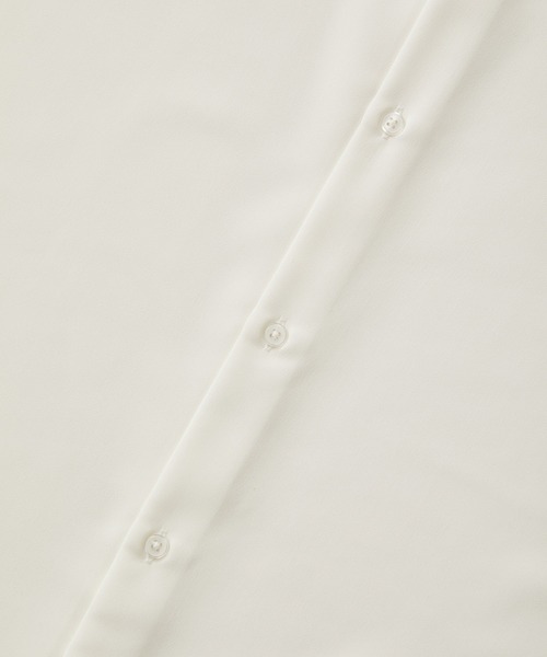 JUNRED（ジュンレッド）の「シアードライビックシャツ（シャツ/ブラウス・メンズ・チャコールグレー/ホワイト/オレンジ・L/S/M）」の11枚目の写真