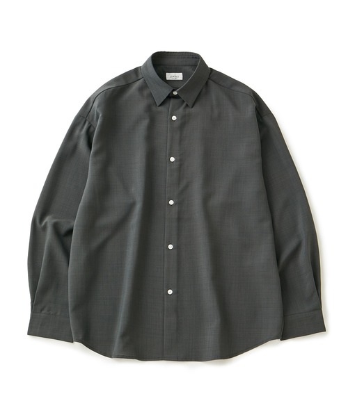 JUNRED（ジュンレッド）の「シアードライビックシャツ（シャツ/ブラウス・メンズ・チャコールグレー/ホワイト/オレンジ・L/S/M）」の20枚目の写真