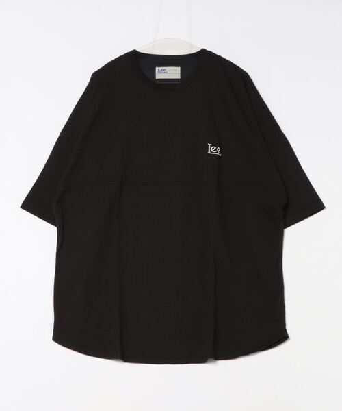 Lee（リー）の「LEE / ROUND HEM S/S TEE / LT3148（Tシャツ/カットソー・レディース・ホワイト/ブラック/ブラック系その他/ホワイト系その他・X-LARGE）」の6枚目の写真