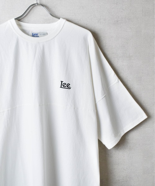 Lee（リー）の「LEE / ROUND HEM S/S TEE / LT3148（Tシャツ/カットソー・レディース・ホワイト/ブラック/ブラック系その他/ホワイト系その他・X-LARGE）」の12枚目の写真