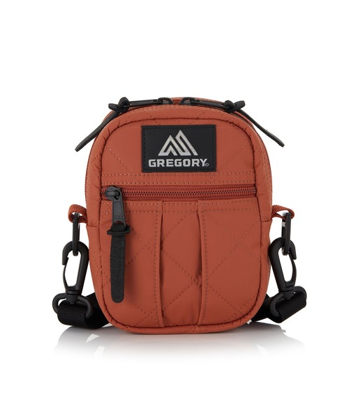GREGORY(グレゴリー)の「クイックポケットS QUICK POCKET S ブラウンキルティッド(ショルダーバッグ・メンズ・ブラウン・ONE SIZE)」の2枚目の写真