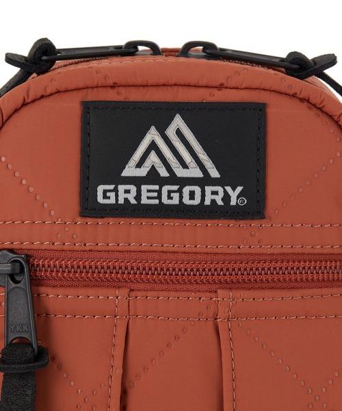 GREGORY(グレゴリー)の「クイックポケットS QUICK POCKET S ブラウンキルティッド(ショルダーバッグ・メンズ・ブラウン・ONE SIZE)」の5枚目の写真