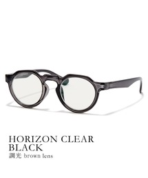 Jugaad14（ジュガードフォーティーン）の「【Jugaad14】HORIZON CLEAR black（サングラス）」