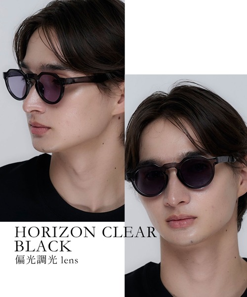 Jugaad14（ジュガードフォーティーン）の「【Jugaad14】HORIZON CLEAR black（サングラス・レディース・ブラック/ブラック系その他2/ブラック系その他3/ブラック系その他5/ブラック系その他7/ブラック系その他4・FREE）」の6枚目の写真