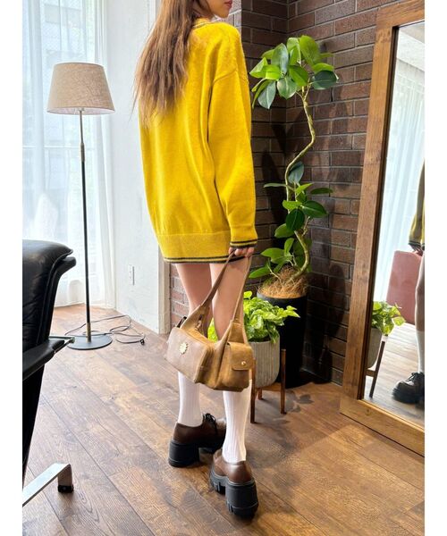 【セール】ワンポイントポロニットトップス（ニット/セーター）｜EVRIS（エヴリス）