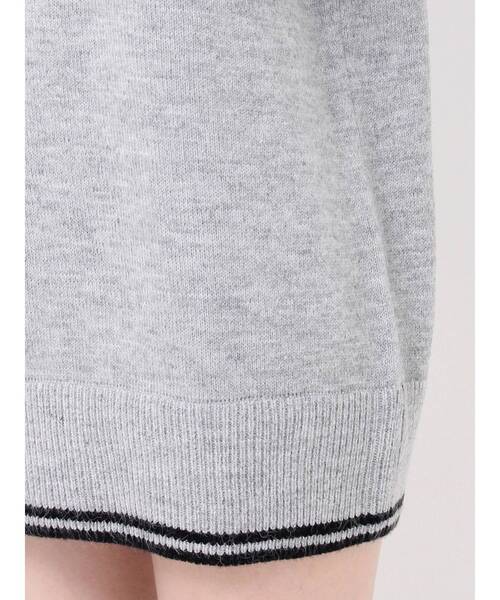 【セール】ワンポイントポロニットトップス（ニット/セーター）｜EVRIS（エヴリス）