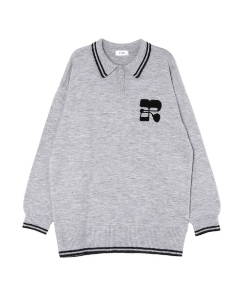 【セール】ワンポイントポロニットトップス（ニット/セーター）｜EVRIS（エヴリス）