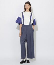 【極美品】完売 ブルーレーベルクレストブリッジ　ブラック　サロペット　パンツ M 楽天市場】【SALE／50%OFF】リネンライクサロペットパンツ CB