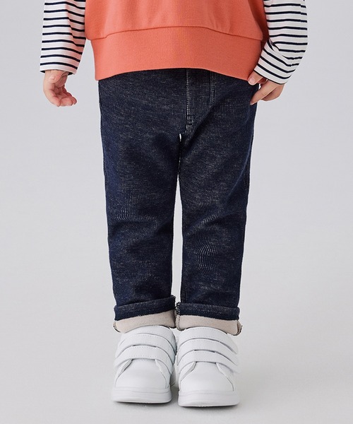 combimini(コンビミニ)の「ダブルフェイスカラーパンツ(その他パンツ・キッズ・ネイビー/マスタード/オリーブ・120/110/100/90/80)」の1枚目の写真