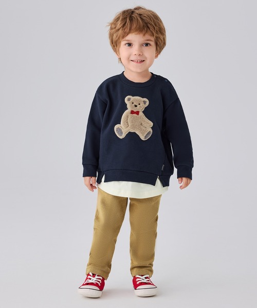 combimini(コンビミニ)の「ダブルフェイスカラーパンツ(その他パンツ・キッズ・ネイビー/マスタード/オリーブ・120/110/100/90/80)」の14枚目の写真