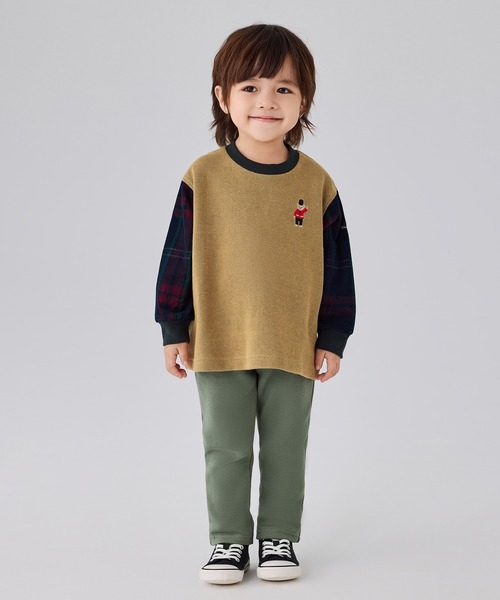 combimini(コンビミニ)の「ダブルフェイスカラーパンツ(その他パンツ・キッズ・ネイビー/マスタード/オリーブ・120/110/100/90/80)」の16枚目の写真