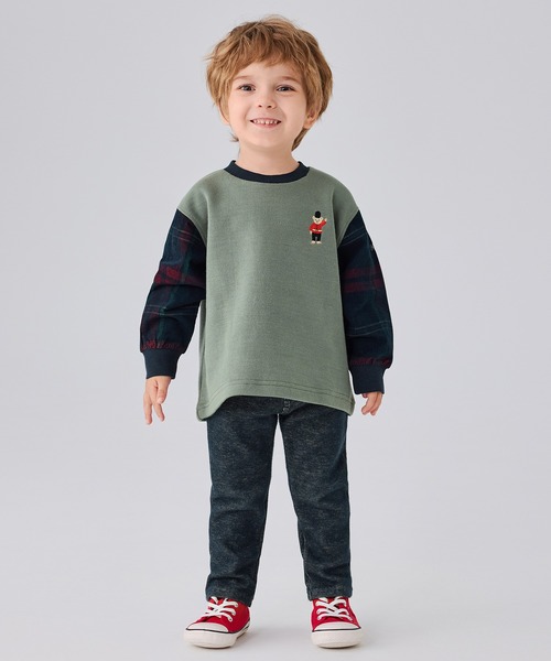 combimini(コンビミニ)の「ダブルフェイスカラーパンツ(その他パンツ・キッズ・ネイビー/マスタード/オリーブ・120/110/100/90/80)」の10枚目の写真
