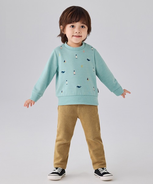combimini(コンビミニ)の「ダブルフェイスカラーパンツ(その他パンツ・キッズ・ネイビー/マスタード/オリーブ・120/110/100/90/80)」の7枚目の写真