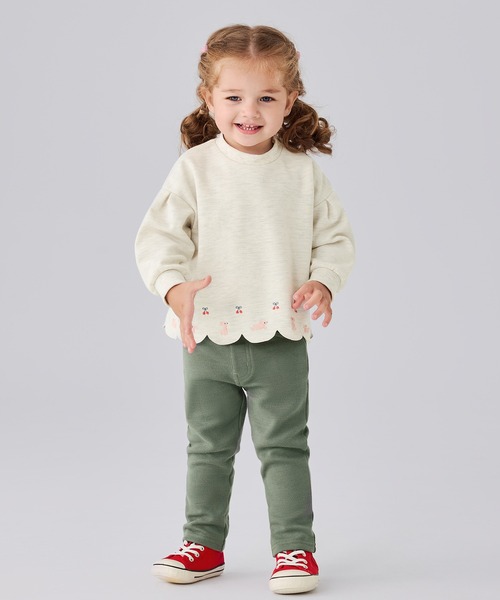 combimini(コンビミニ)の「ダブルフェイスカラーパンツ(その他パンツ・キッズ・ネイビー/マスタード/オリーブ・120/110/100/90/80)」の4枚目の写真