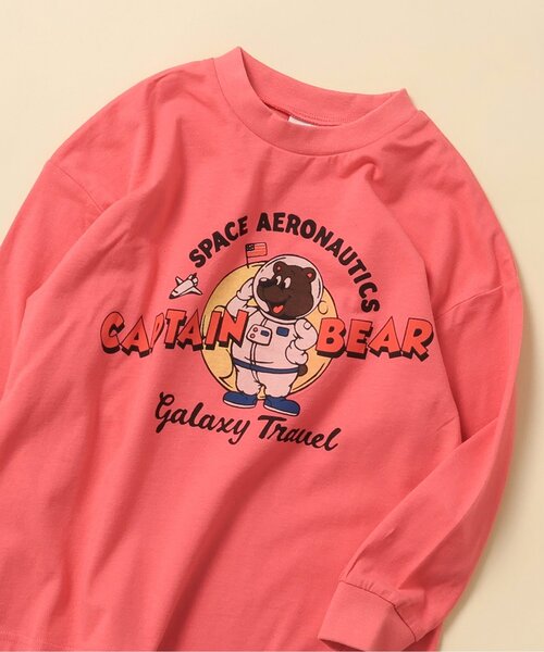 BREEZE(ブリーズ)の「【WEB限定】カレッジバリエーションTシャツ(Tシャツ/カットソー・キッズ・ミント/チャコール/エメラルド/ブルー/イエロー/ピンク/オフホワイト/レッド/ネイビー/グレー・150/100/90/80/120/110/130/140)」の9枚目の写真