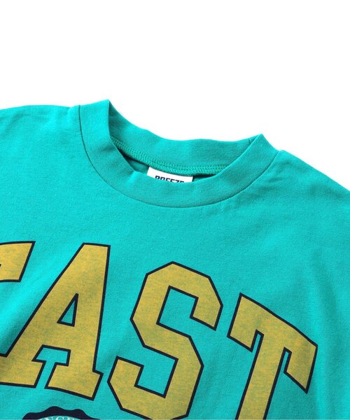 BREEZE(ブリーズ)の「【WEB限定】カレッジバリエーションTシャツ(Tシャツ/カットソー・キッズ・ミント/チャコール/エメラルド/ブルー/イエロー/ピンク/オフホワイト/レッド/ネイビー/グレー・150/100/90/80/120/110/130/140)」の19枚目の写真