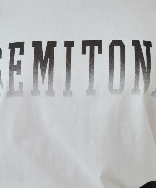 Cutie Blonde（キューティーブロンド）の「◆【洗える】腰回りをカバー アソートプリントロンT（Tシャツ/カットソー・レディース・チャコール/ベージュ系4/ホワイト系その他/ブラック系5/チャコールグレー/ピンク系8・02/03/04）」の13枚目の写真