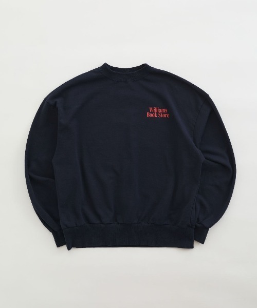 THE SHINZONE(ザ シンゾーン)の「THE SHINZONE BOOK STORE SWEATSHIRT 24AMSCU08(スウェット・レディース・ホワイト/ネイビー/グレー・FREE)」の5枚目の写真
