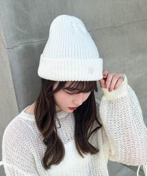 INGNI | ロゴ刺繍ニット帽(ニットキャップ/ビーニー)