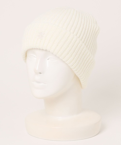 INGNI（イング）の「ロゴ刺繍ニット帽（ニットキャップ/ビーニー・レディース・ブラック系その他6/オフホワイト/ブラック・ONE SIZE）」の20枚目の写真