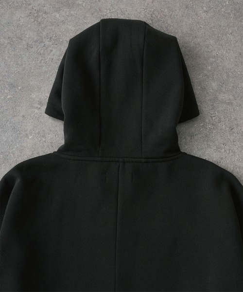 CIYOT(シヨウト)の「【CIYOT】ドローコードハイネックフルジップパーカー(パーカー・メンズ・グレー/ナチュラル/ブラック/ダークブラウン/チャコール/チャコールアッシュ・M/L)」の10枚目の写真